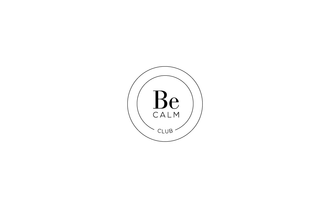 logotipo be calm club